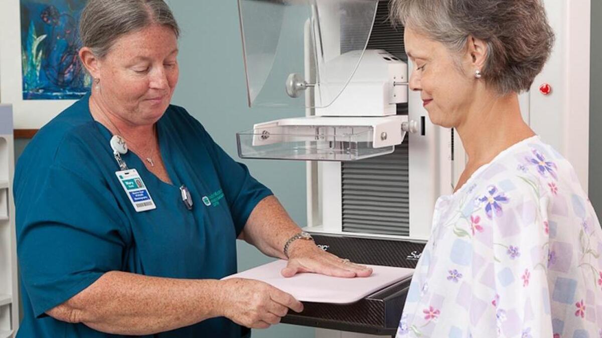 Among the services offered at the Beaufort Memorial Breast Health Center is 3-D mammography.