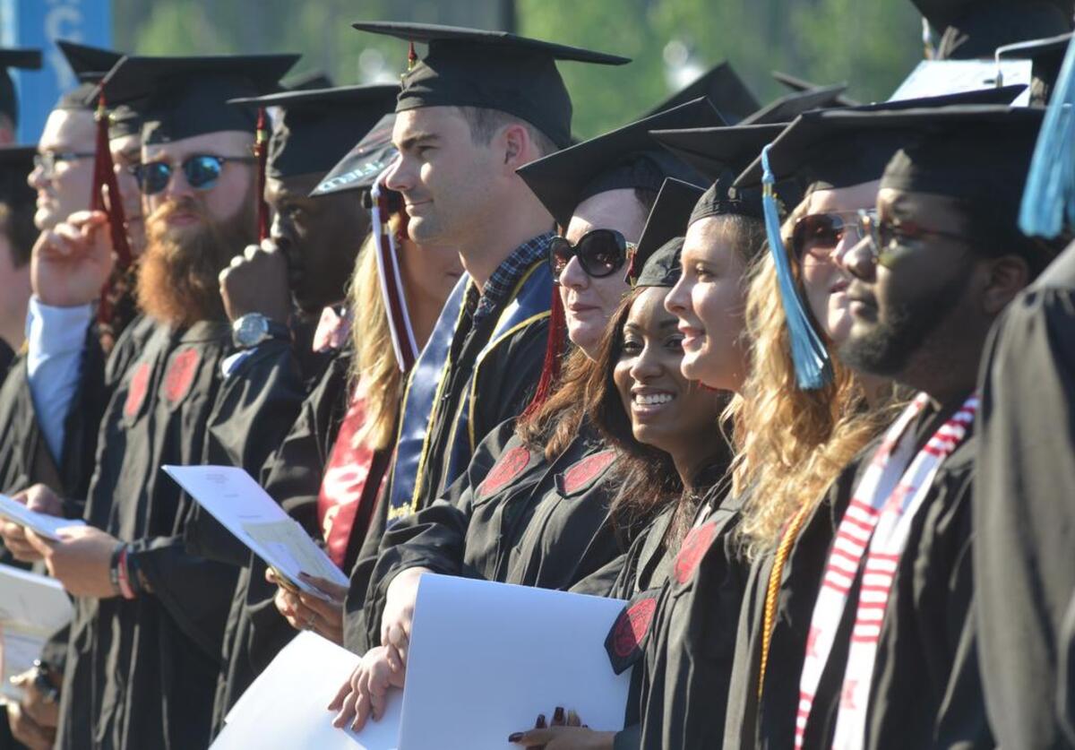 The University of South Carolina Beaufort held its commencement ceremony on April 28, 2017 on the library plaza of the Hilton Head Gateway campus.