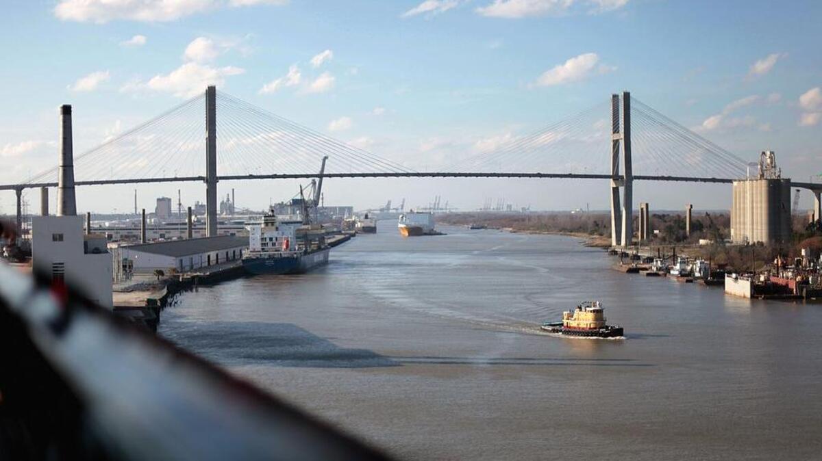 A tugboat sails down the Savannah River in Savannah in this 2011 photo.