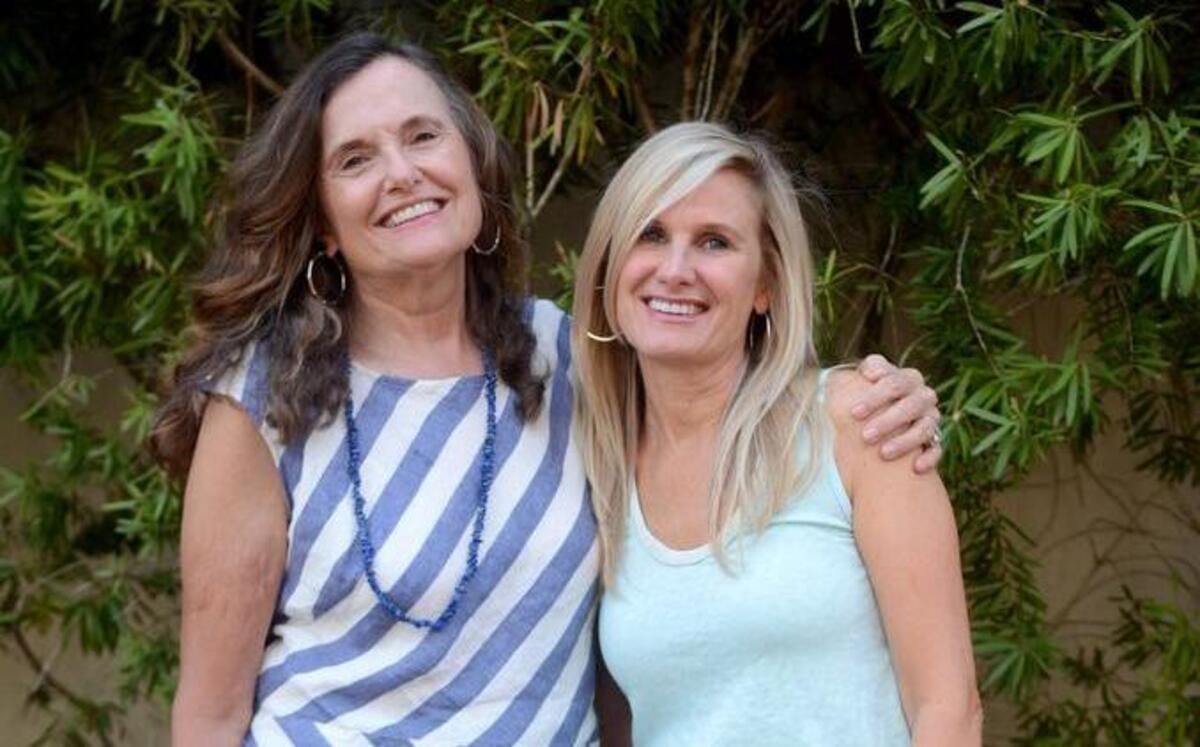 Julie Drew, left, of Dataw Island, stands for a portrait with her daughter Amy Trask, of Lady's Island, on Wednesday at Henry C. Chambers Waterfront Park in Beaufort.