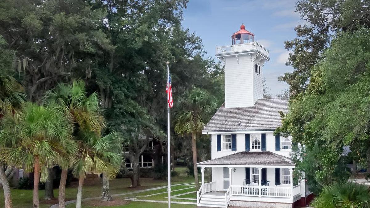 In 1872, construction strated on the Haig Point Lighthouse that would guide captains navigating the shifting shoals of Calibogue Sound.
