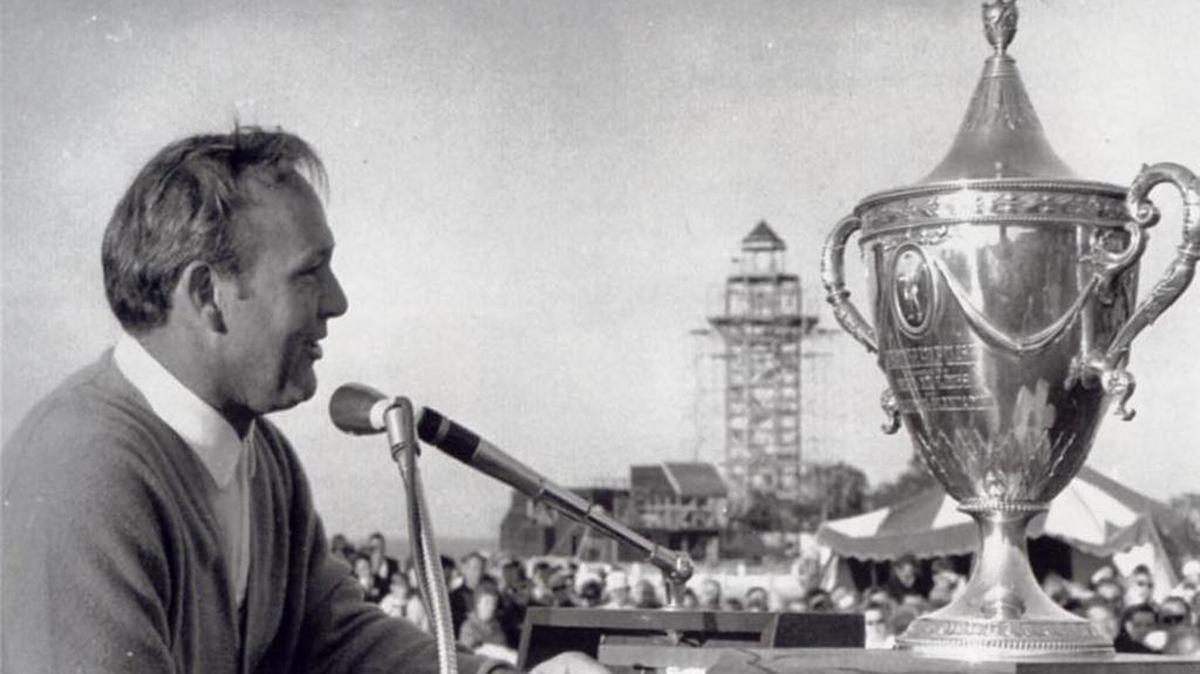 Arnold Palmer won the inaugural RBC Heritage golf tournament in 1969. His victory was plastered all over newpapers nationwide — and helped put Hilton Head Island on the map.