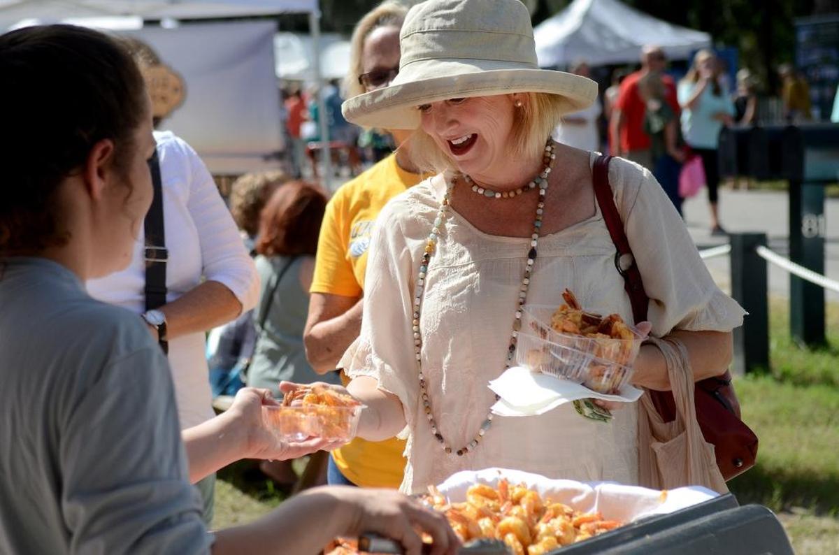 The Bluffton Arts and Seafood Festival in Old Town Bluffton is an annual tradition.