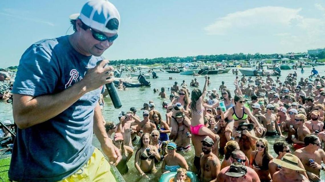 Epic Beaufort sandbar concert ready for Round 2. Just pick your Saturday.
