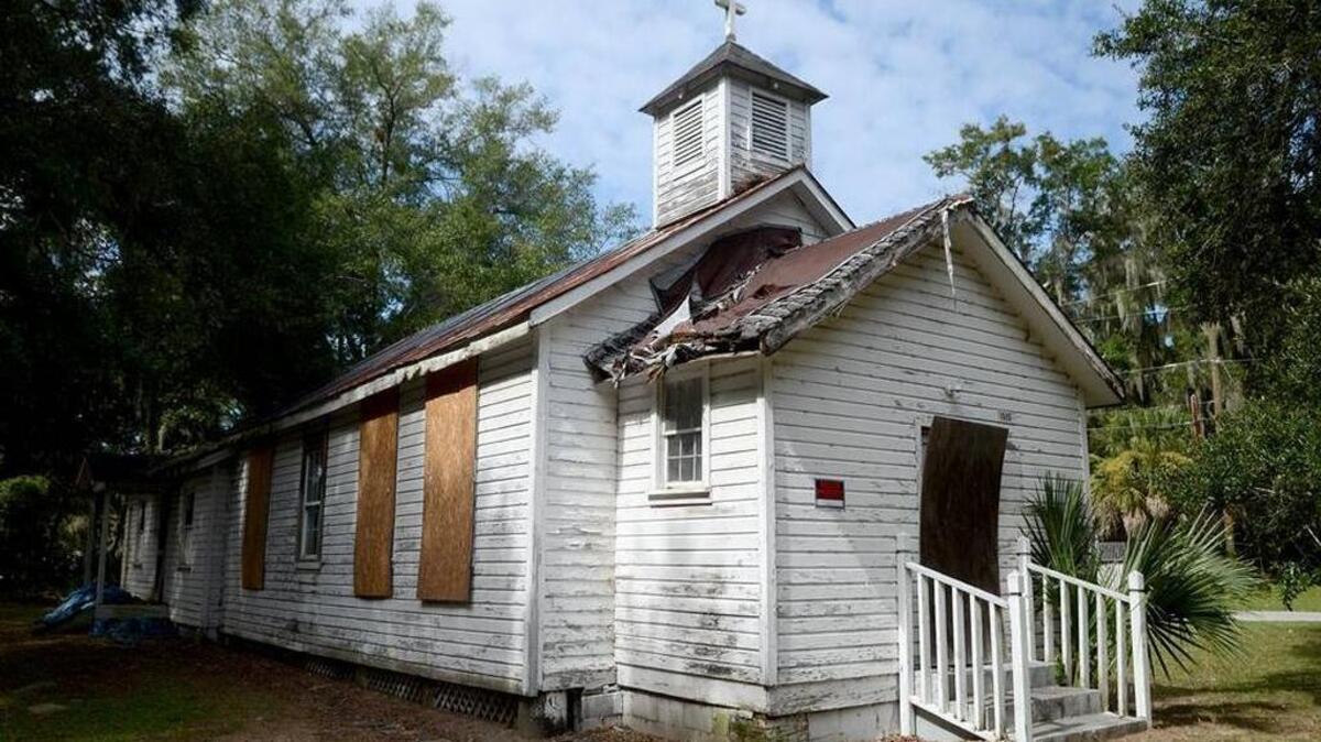 Porter’s Chapel AME Church on Old Shell Road in Port Royal was slated for demolition a year ago. The town has agreed to restore the building and move it to public property.