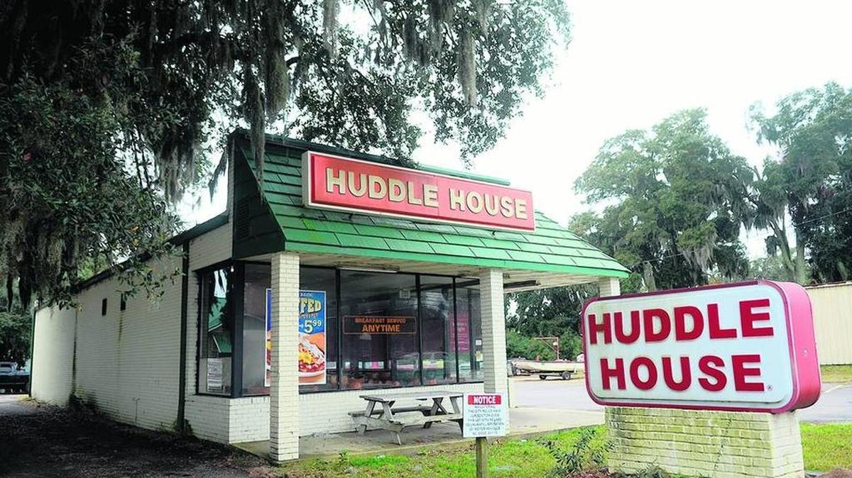 The former Huddle House building on Boundary Street is scheduled to be knocked down soon.