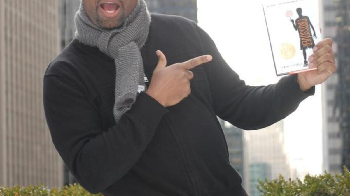 Kwame Alexander is the first recipient of the Conroy Legacy Award, named for late Beaufort author Pat Conroy.