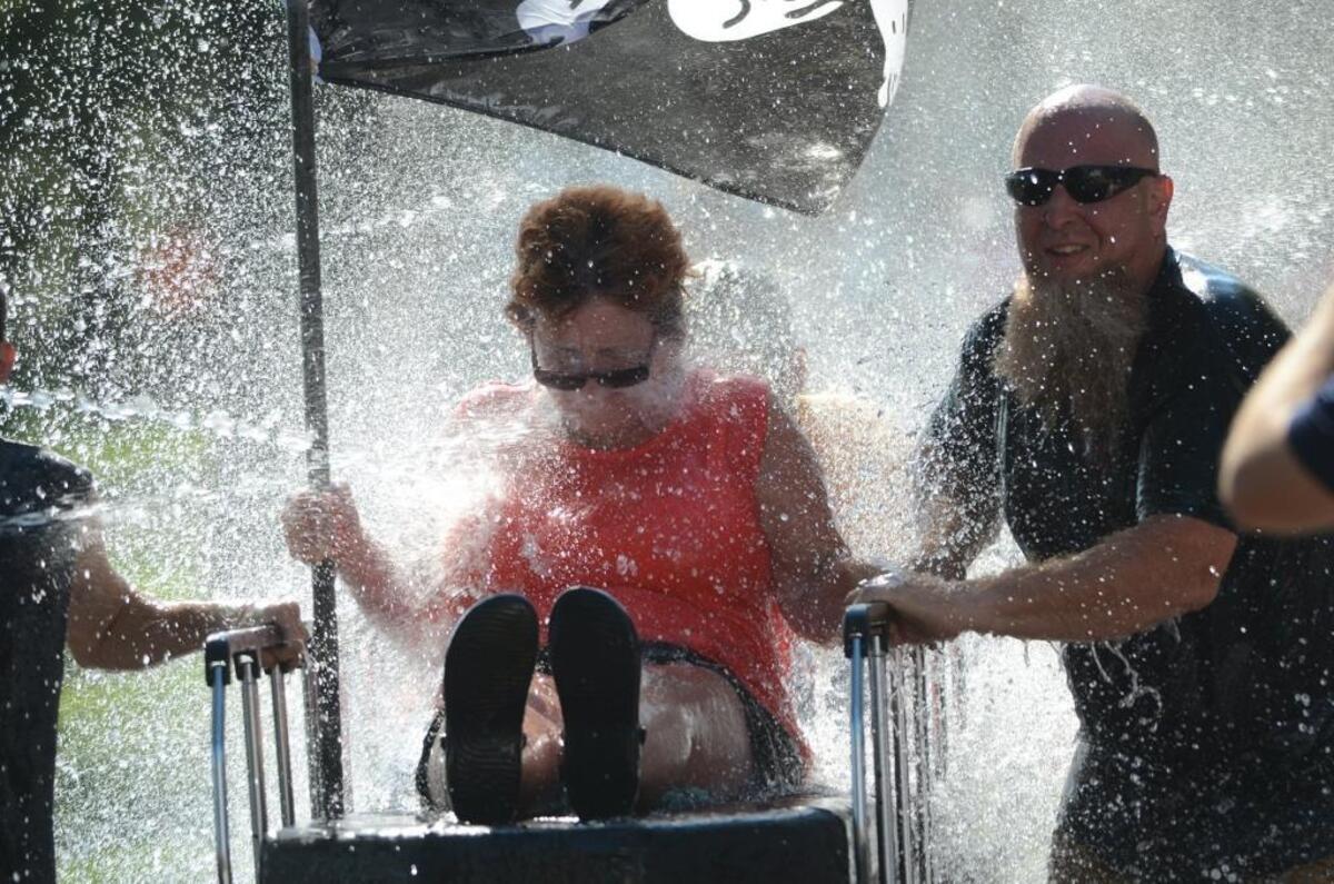Bed races have been part of the Beaufort Water Festival since 1983.