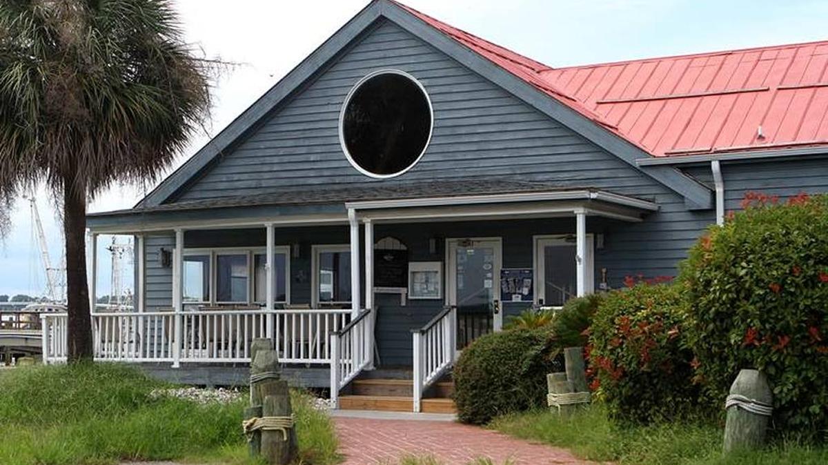 The former building of Dockside restaurant in Port Royal is shown in this file photo. Dockside owner Tom Oliva wants to return to Port Royal when the state-owned property is sold to private developers.