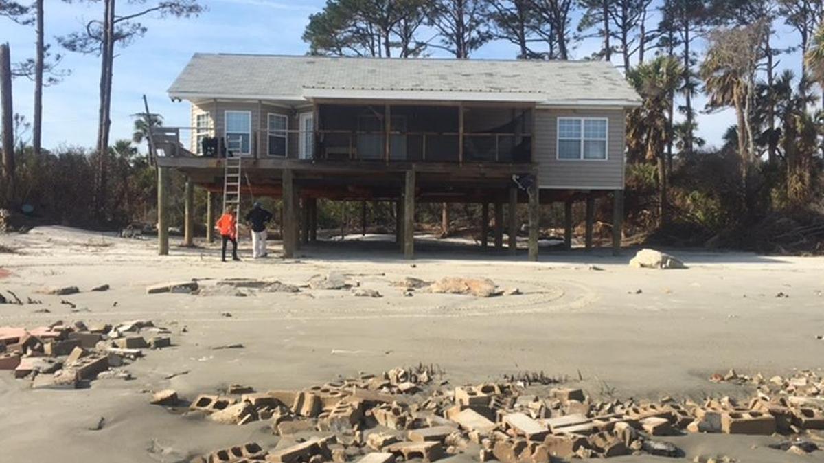 The cabin at 28 Cabin Road on Hunting Island as photographed on Jan. 15, 2017. Russell Patterson Submitted