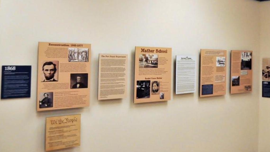 The new Mather Interpretive Center is opening next week in Beaufort. It offers a look at the contributions the Mather School, its founder and its students made to the area.