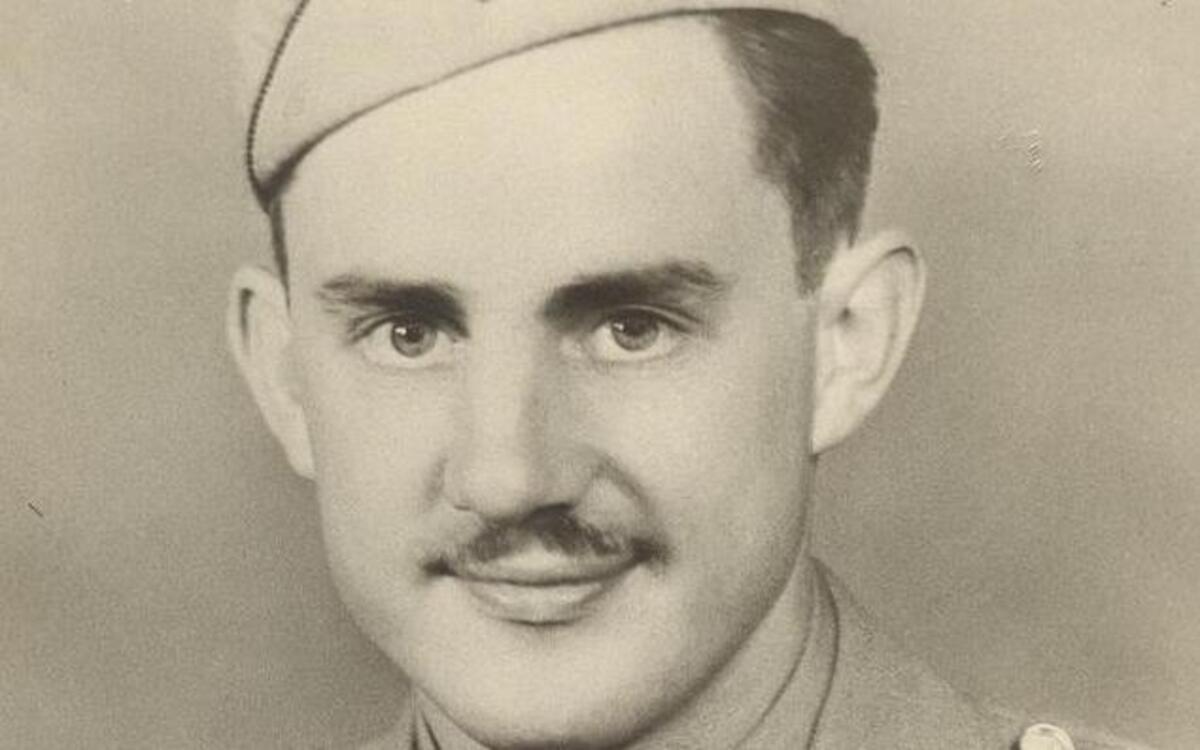 This photo shows Albert Schlegel during his wartime service. Schlegel was killed by Germans after his plane was shot down during a mission over France in 1944. For more than 70 years, his family believed he died in that crash.