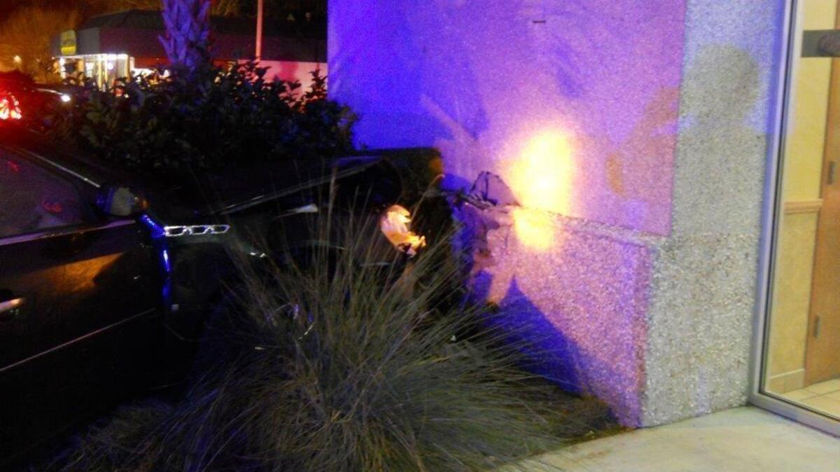 A Buick crashed into a Beaufort Subway on March 3. The driver did not appear to be seriously injured.