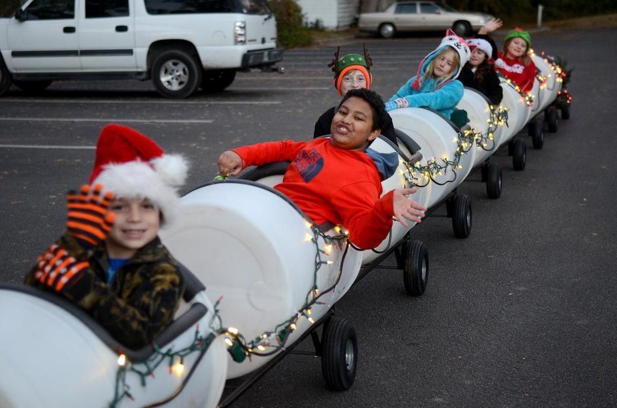 Photographs taken during the 7th Annual Port Royal Christmas Golf Cart Parade on Saturday, Dec. 10, 2016, in Port Royal. The Port Royal Veterinary Hospital won first place overall for their golf cart decorations.