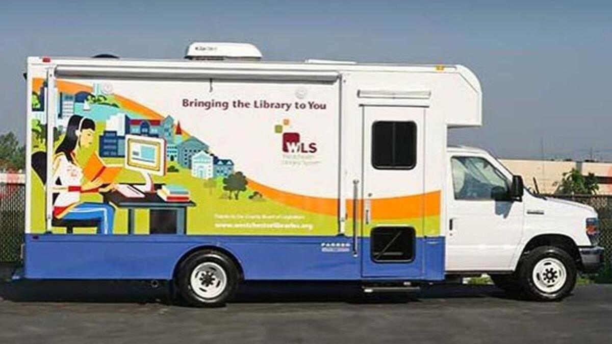 This example of a modern-day Bookmobile was shown during a recent presentation aimed at reviving the program.