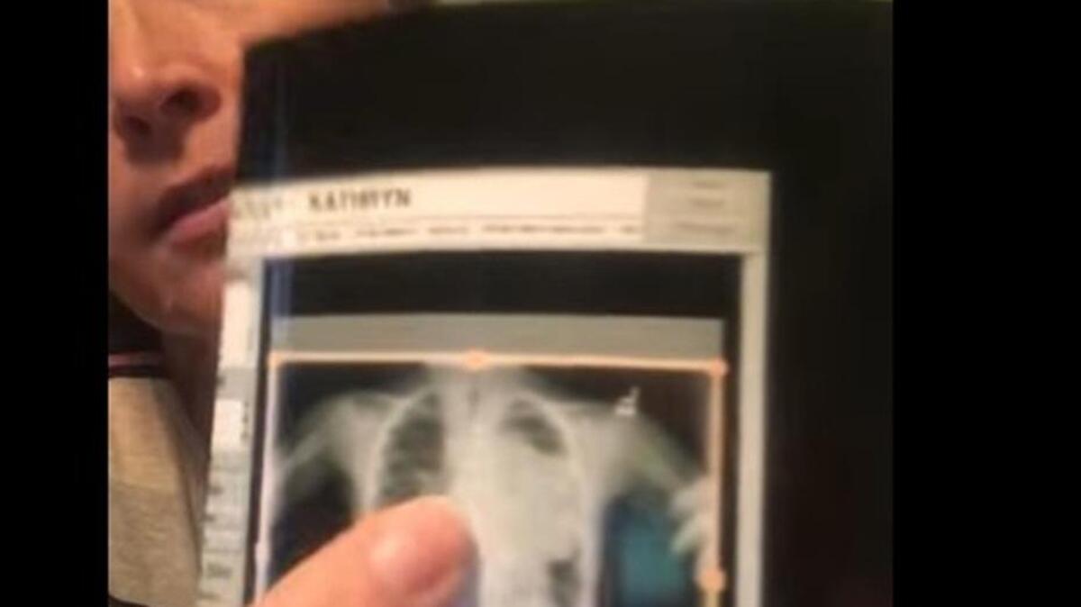 Amanda Whatley, whose husband is a U.S. Marine previously stationed at Parris Island, posted a YouTube video Saturday describing the leukemia diagnosis of her daughter, Katie. She was diagnosed in 2015, after the family lived in the Laurel Bay community near Marine Corps Air Station Beaufort from 2007 until 2010.