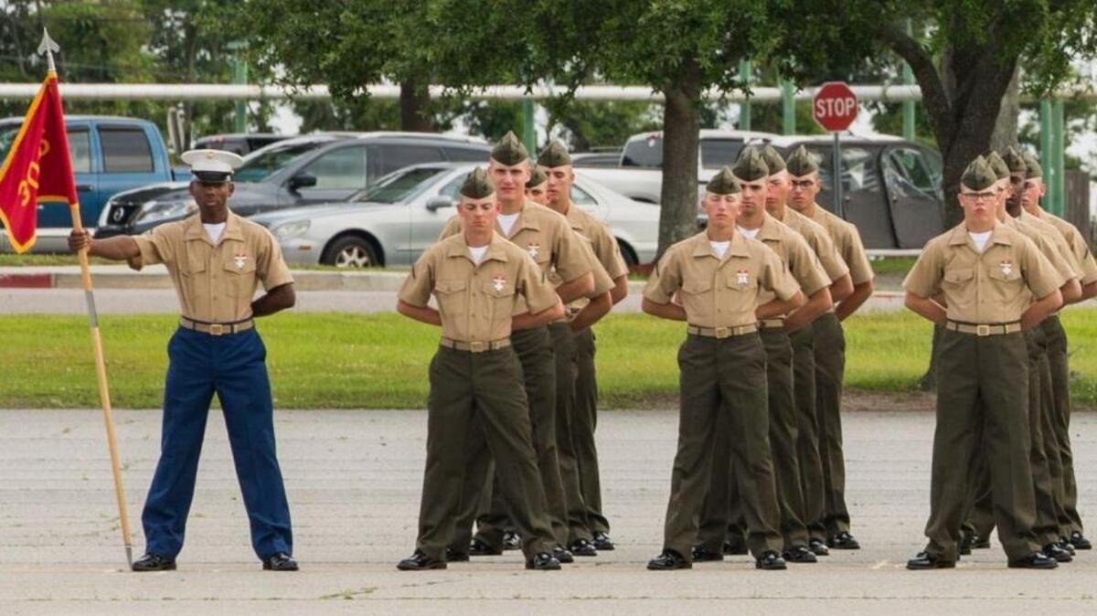 Platoon 3036, India Company, 3rd Recruit Training Battalion, graduated boot camp May 15, 2015.