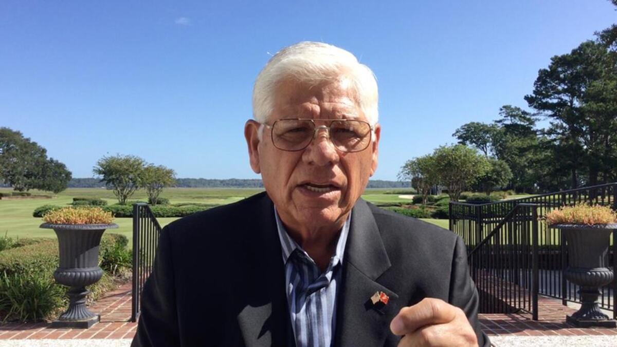 PGA great Lee Trevino reminiscences about his career and his love of the Lowcountry at Belfair Plantation on Wednesday after being the keynote speaker at the Cherrington Brotsky Conscious Capital financial seminar.