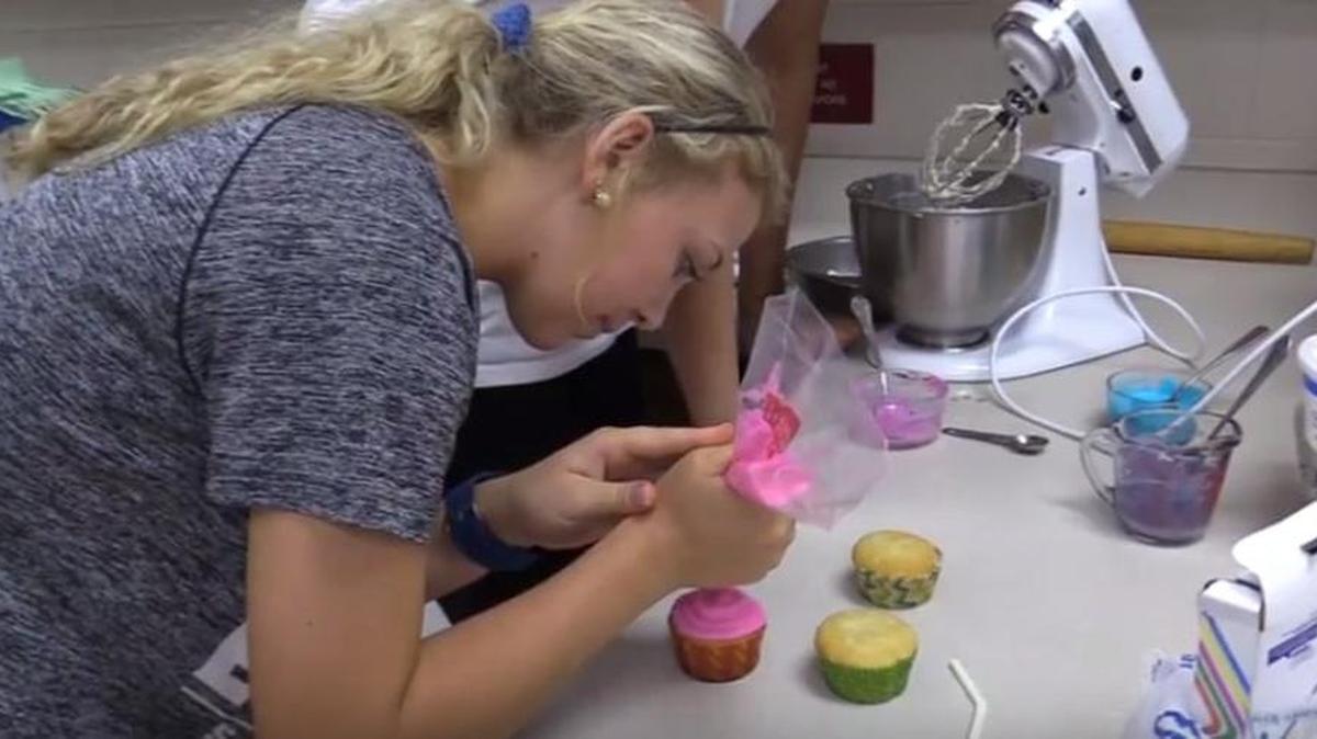 A Beaufort High School student decorates cupcakes during a Food and Nutrition class. The Beaufort County Board of Education’s recent agreement with the Technical College of the Lowcountry will expand culinary offerings to students.