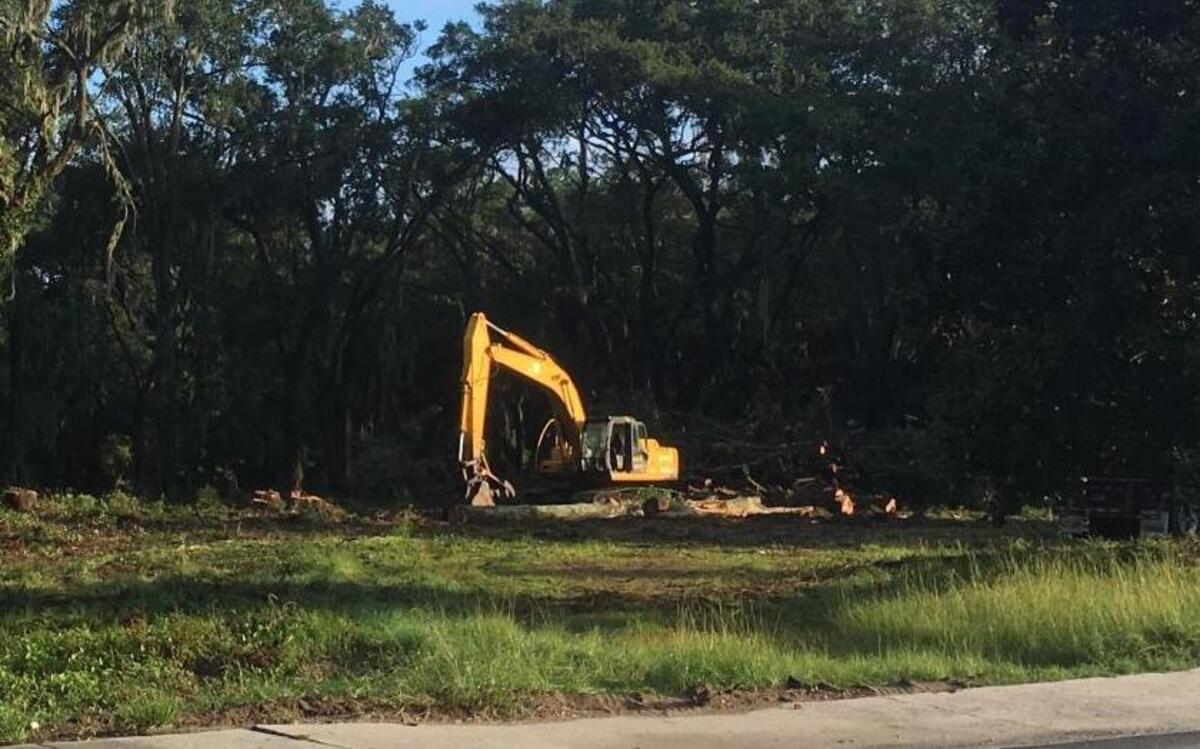 This site off Ribaut Road in Port Royal is being prepped for a new apartment development.