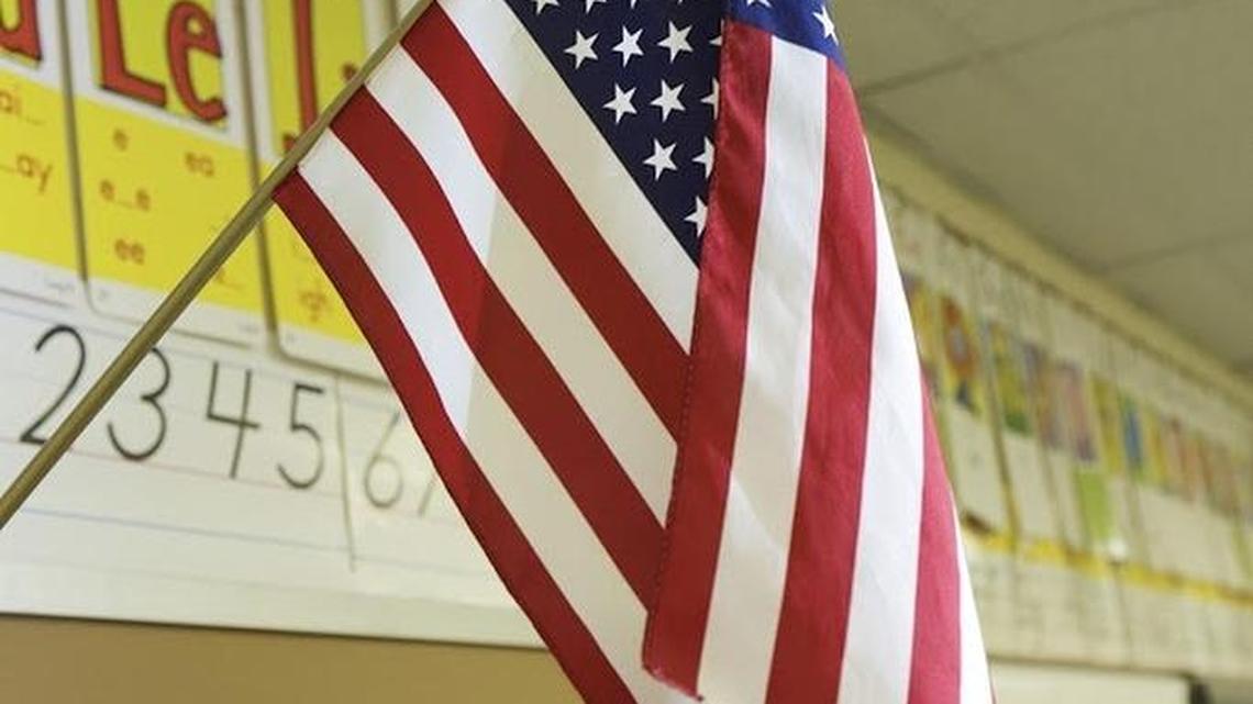 The Kennewick School Board votes to limit the number, size and display of flags in classrooms, including restrictions on gay pride and foreign flags.