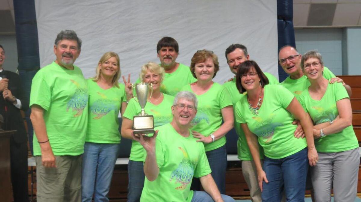 Tidal Creek Turtles David Holland and his Tidal Creek Turtles team cruised to victory in the trivia fundraiser.