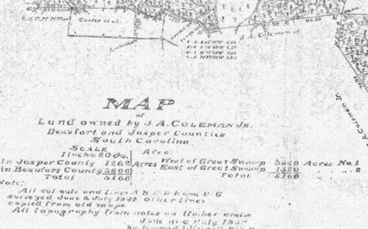 State researchers used historical maps and old landmarks to clarify the boundary between Beaufort and Jasper county. The result of the research, which was presented to local officials earlier this week, is the loss of about 16 acres in Beaufort County.