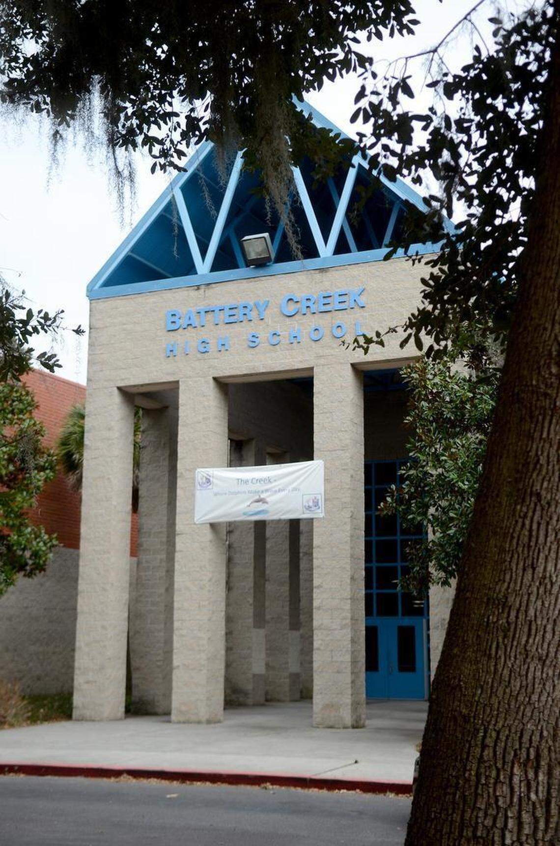 Battery Creek High School as seen on Feb. 2, 2016. The school is located at 1 Blue Dolphin Drive in the Burton area.