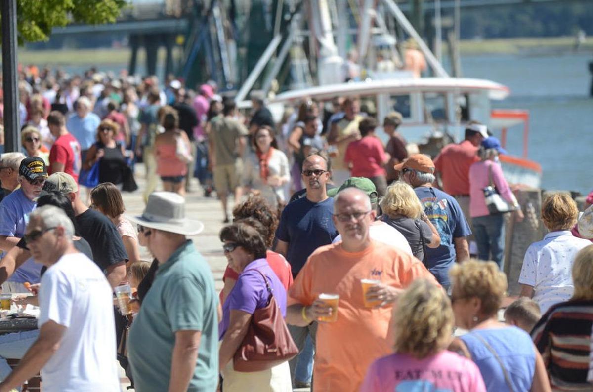 File: The 20th annual Beaufort Shrimp Festival was held on Oct. 4, 2014, at Henry C. Chambers Waterfront Park.