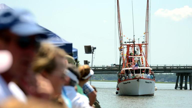 Blessing of the Fleet and Parade of Boats - Beaufort Water Festival