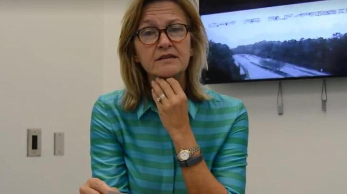 Bluffton Mayor Lisa Sulka made a three-minute video on Thursday urging residents to evacuate before Hurricane Matthew.