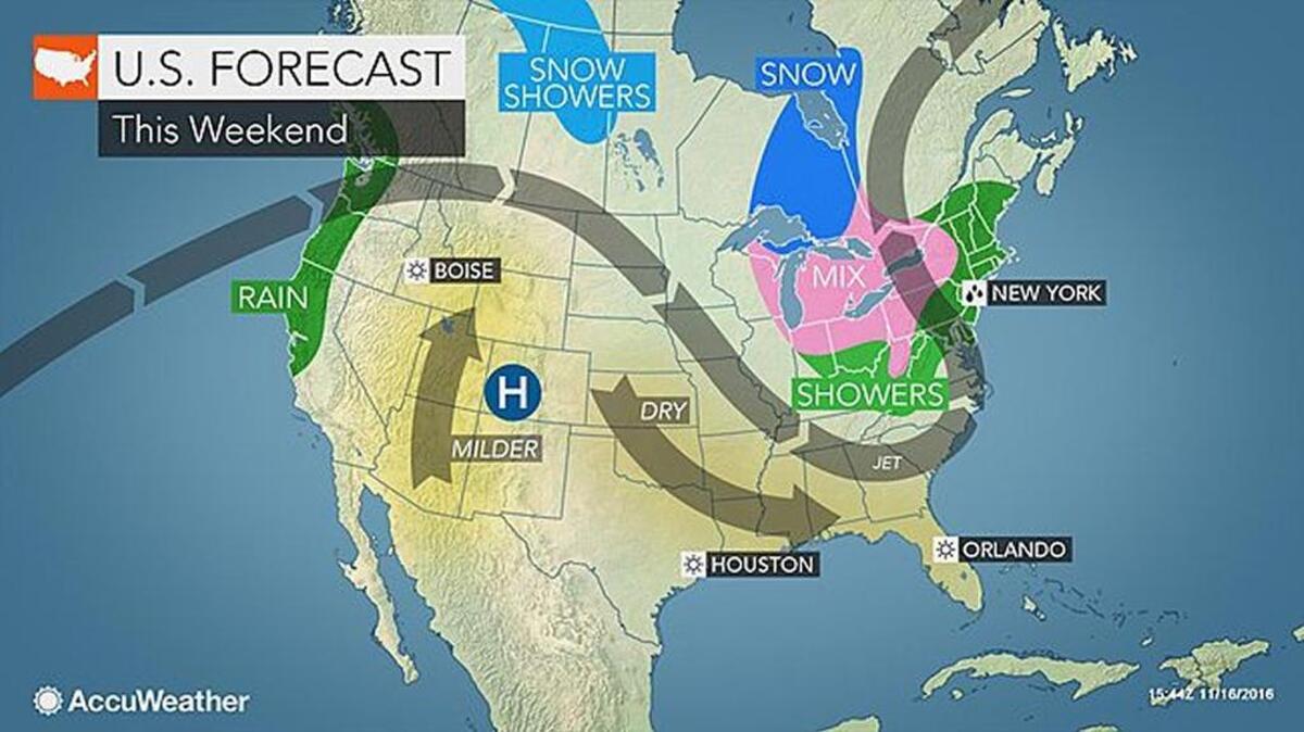 Meteorologists expect overnight temperatures in Beaufort County to drop below 40 degrees this weekend.