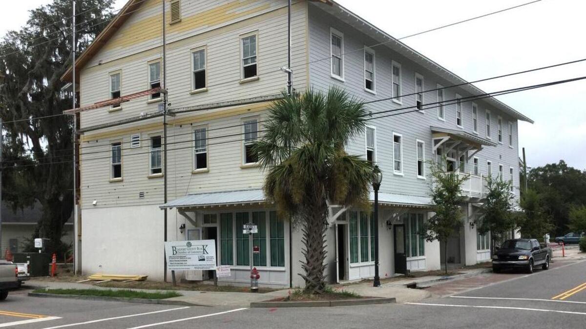 Pictured is the new home of the Beaufort County Black Chamber of Commerce at Bladen and Duke streets as seen on Monday, Sept. 26, 2016.