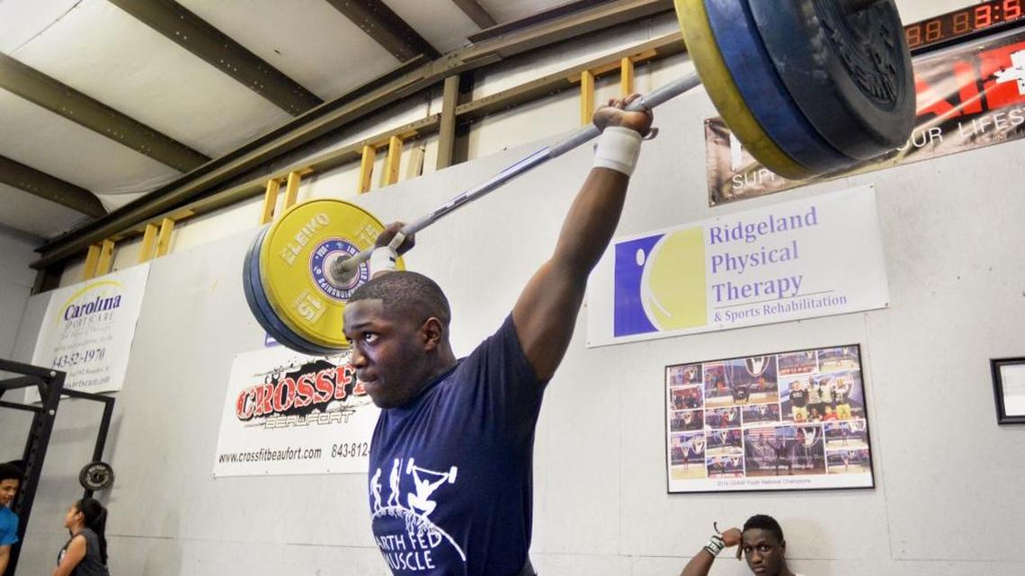 Olympic weightlifting hopes fall short for Beaufort's CJ Cummings