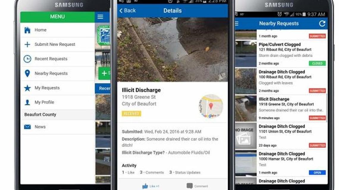 New use for your smartphone: Complain to the county