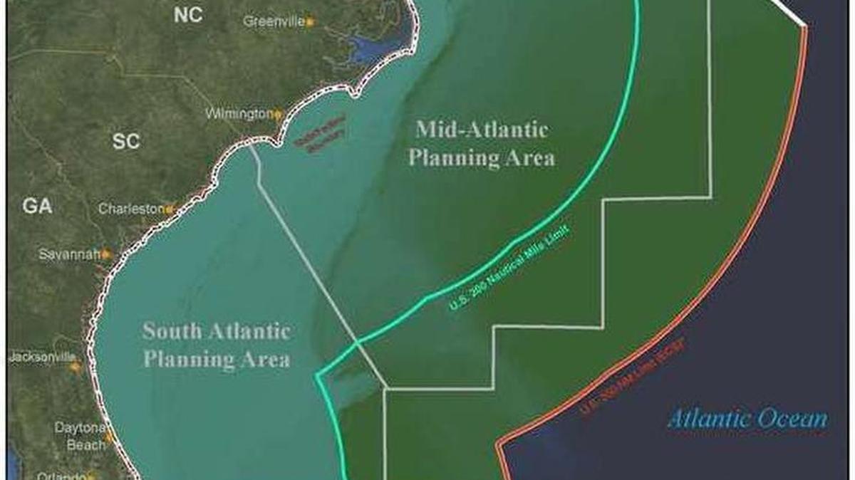 The National Oceanic and Atmospheric Administration Fisheries and Bureau of Ocean Energy Management are considering permits to allow seismic testing on the Atlantic Ocean.