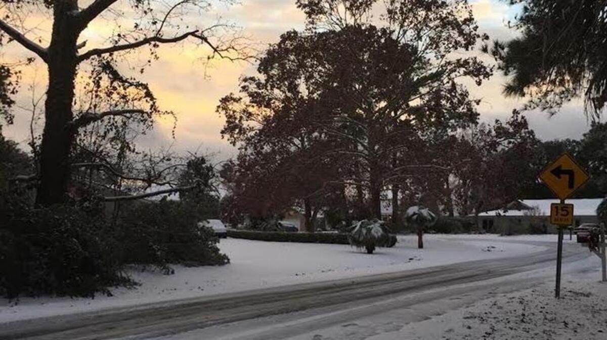 Last week’s snow storm turned Beaufort into a New Hampshire look-alike, at least temporarily.