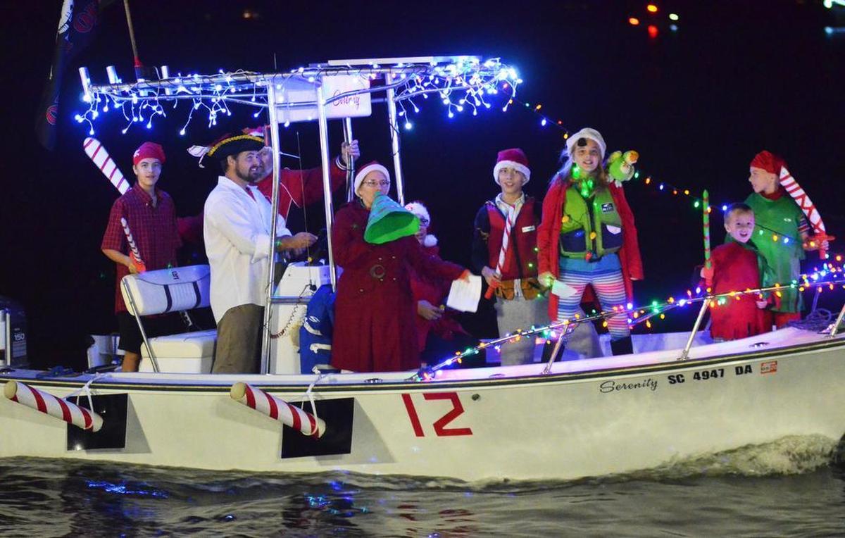 The theme of Serenity, piloted by Aaron Hall, was “Santa’s Pirates.”
