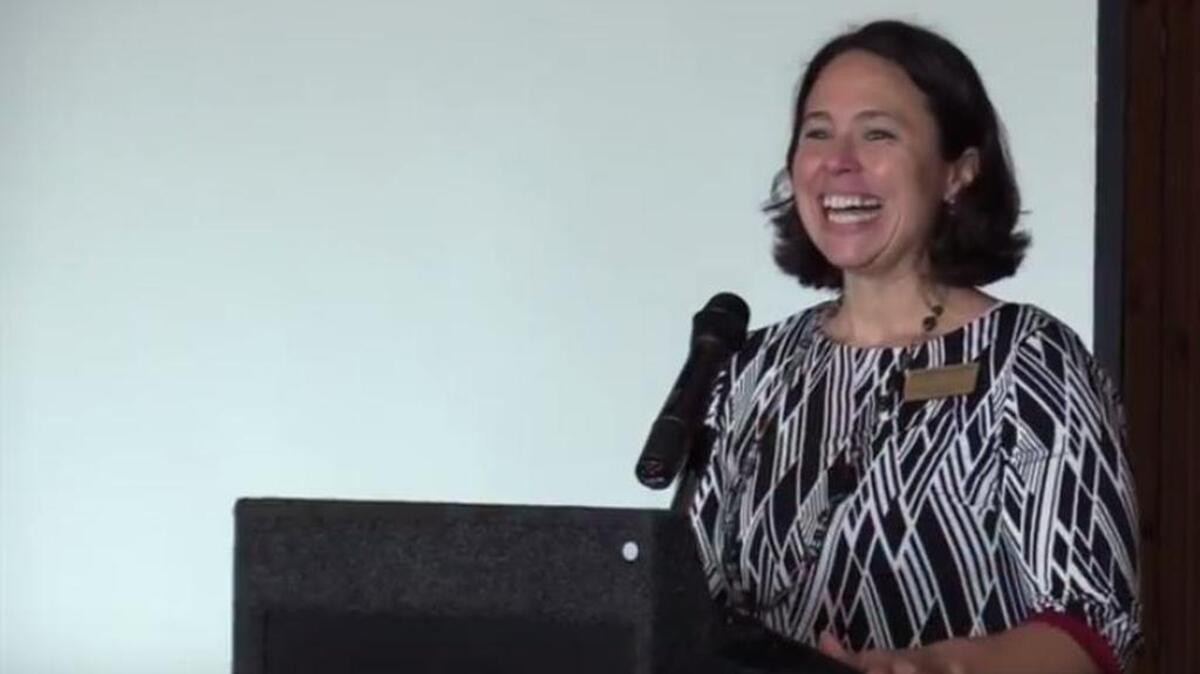 Dr. Nancy Ungvarsky of Beaufort High School was named Beaufort County School District Teacher of the Year for 2017-18.