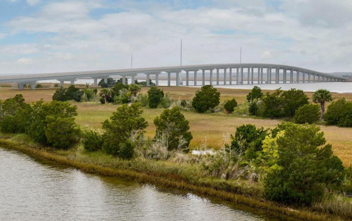 A conceptual rendering of the fixed-span bridge that will replace the Harbor River Bridge. The more than $54 million dollar replacement will connect St. Helena Island to Harbor Island and the rest of the sea islands including Hunting and Fripp islands.