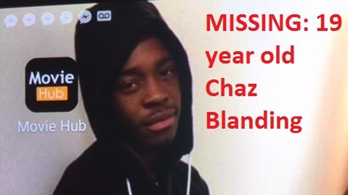 Chaz Blanding, 19, of Beaufort has been reported missing and endangered. He was last seen leaving his home with his uncle Robert Blanding on Tuesday. Robert Blanding was found dead on Lady’s Island on Wednesday.