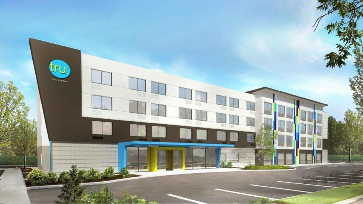 A rendering submitted to the city of Beaufort shows a 98-room hotel planned for Parris Island Gateway and County Shed Road.
