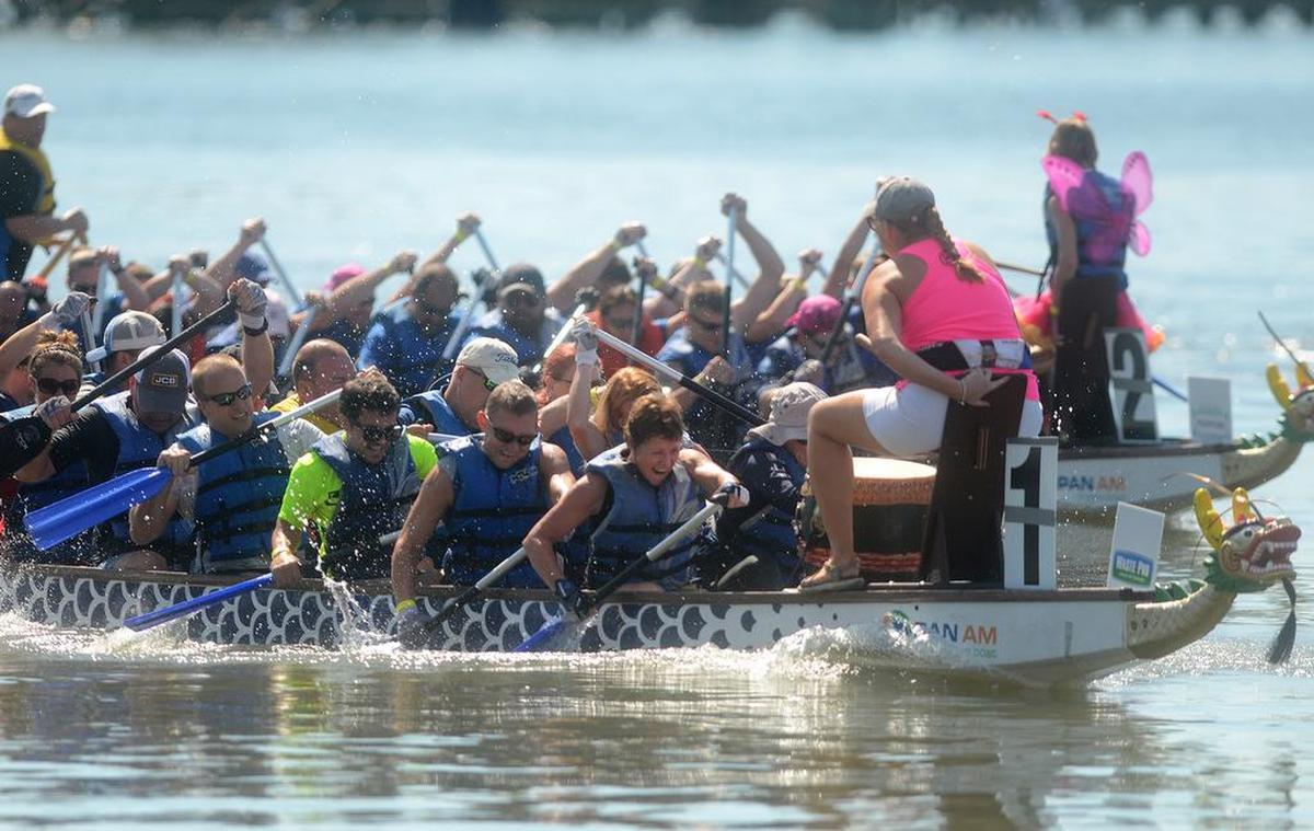 For the 2026 Race Day, DragonBoat paddlers will race behind Fishcamp and Shellring Ale Works at 809 Paris Avenue in Port Royal