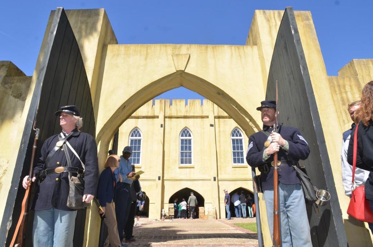 Civil War re-enactors will mark the 160th anniversary of occupation of Beaufort by Union forces on Saturday at The Arsenal Courtyard.