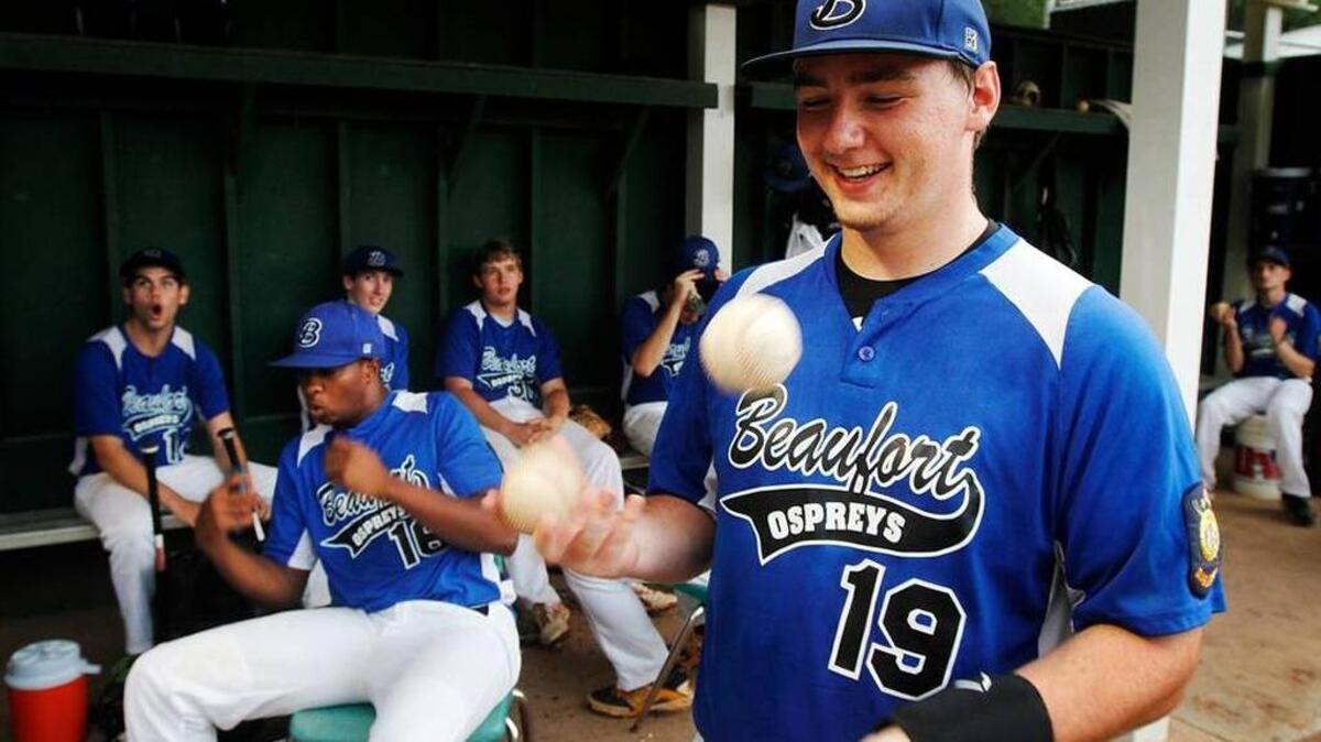 The Beaufort High School baseball team is receiving $12,500 from the American Legion for a scoreboard.