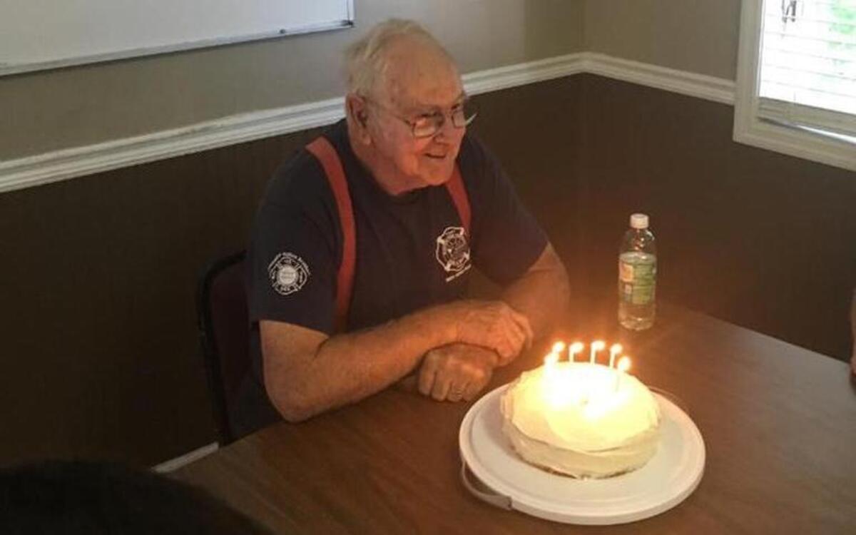 Capt. Ralph Neiderhiser celebrated his 80th birthday on Tuesday after 65 years in the fire service.