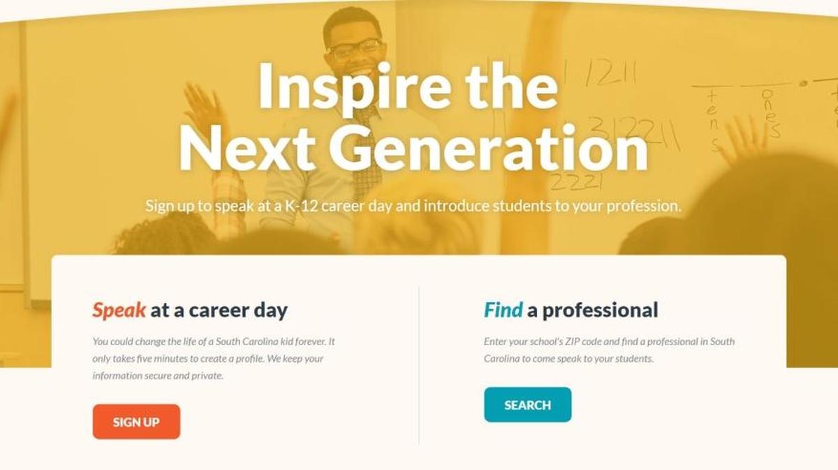 A new website spearheaded by Beaufort’s Stephen Murray allows professionals to add their names to a database and be contacted about possible speaking opportunities in schools.