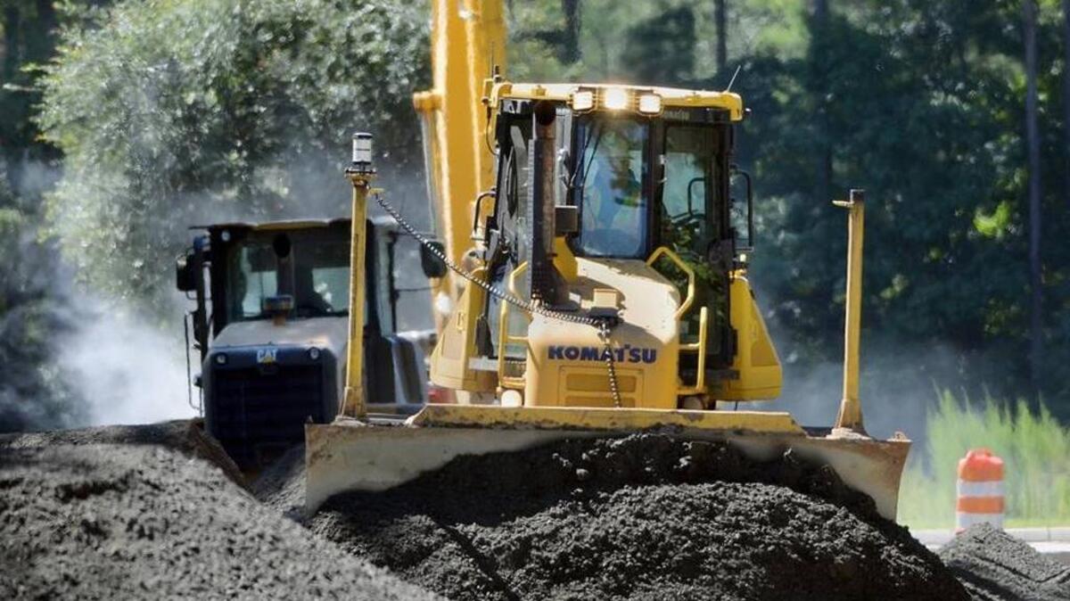 Construction on River Ridge Academy in 2014. The school district hopes to build one of two new concession stands at the year-old Bluffton school.
