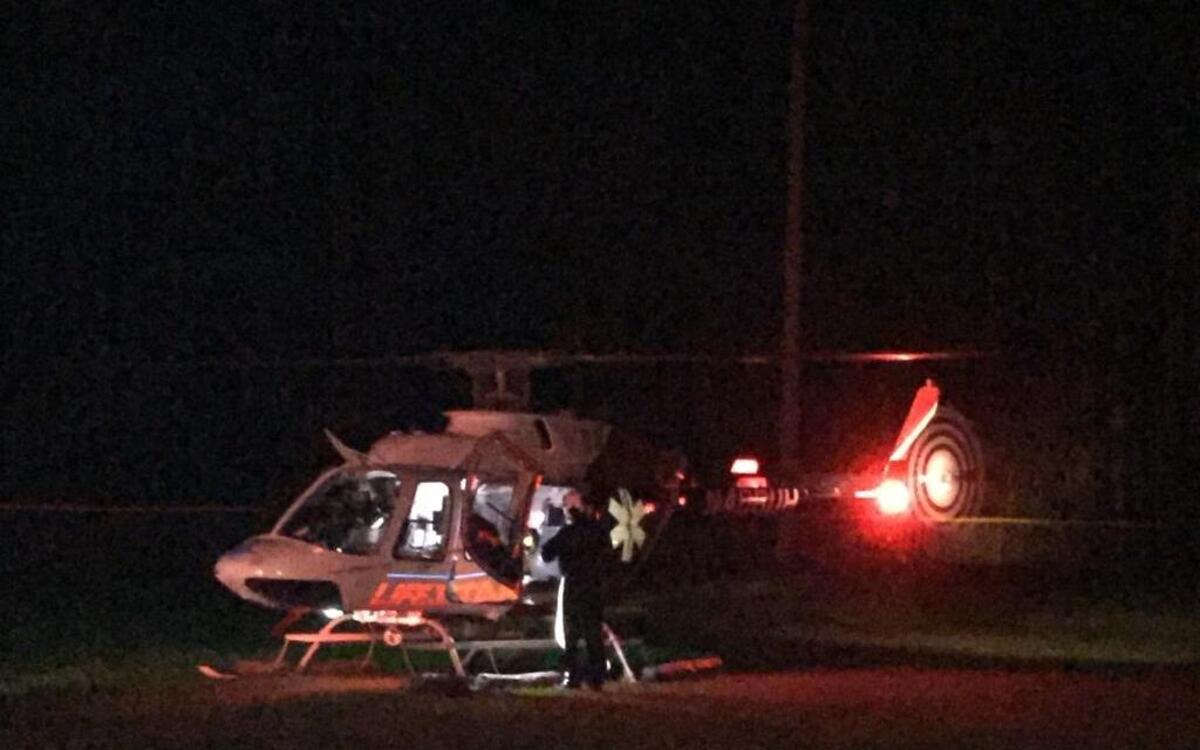 A mother and child were both hospitalized after a crash at Sea Island Parkway and Dulamo Road on Friday night.