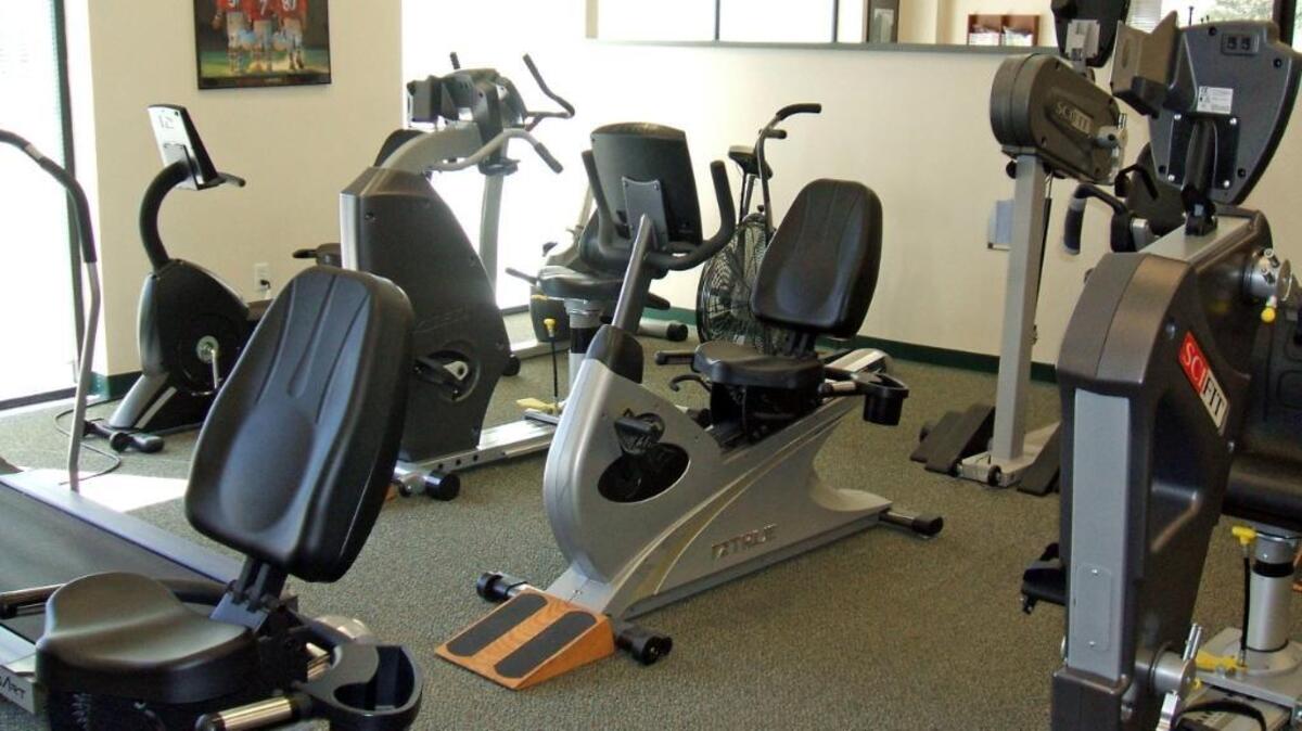 Use it or lose it: Exercise equipment can strengthen muscles and backs up the old saying “use it or lose it.”